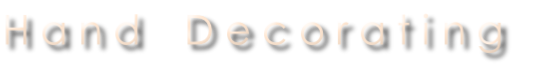 H a n d    D e c o r a t i n g 
